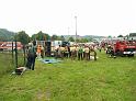 Schwerer Unfall mit Reisebus Lohmar Donrather Dreieck P366